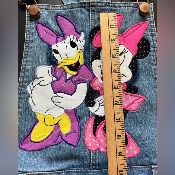 Custom Disney Appliqué Short Overalls - Picture 9 of 12